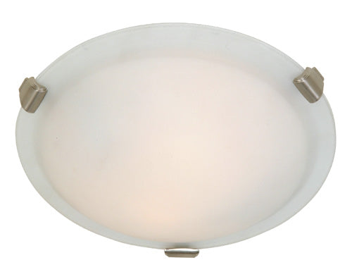 Artcraft - AC2354BN - Two Light Flush Mount - Clip Flush - Brushed Nickel