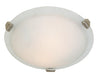 Artcraft - AC2354BN - Two Light Flush Mount - Clip Flush - Brushed Nickel