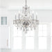 Crystorama - 1005-CH-CL-MWP - Five Light Chandelier - Traditional Crystal - Polished Chrome