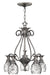 Hinkley - 4885PL - LED Foyer Pendant - Plantation - Polished Antique Nickel