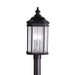 Kichler - 9918BK - Three Light Outdoor Post Mount - Kirkwood - Black