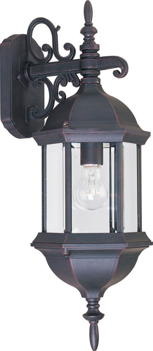 Maxim - 1072CLEB - One Light Outdoor Wall Lantern - Builder Cast - Empire Bronze