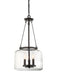 Savoy House - 7-9006-3-13 - Three Light Pendant - Akron - English Bronze