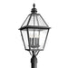 Troy Lighting - P9626-TBK - Four Light Post Lantern - Townsend - Textured Black