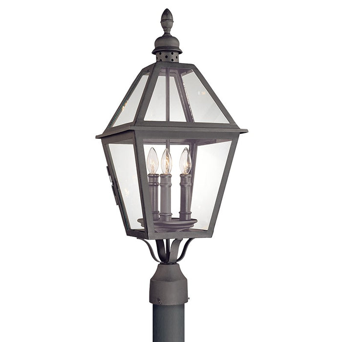 Troy Lighting - P9625-TBK - Three Light Post Lantern - Townsend - Textured Black