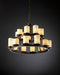 Justice Designs - CNDL-8767-14-CREM-DBRZ - 21 Light Chandelier - CandleAria - Dark Bronze