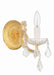 Crystorama - 4471-GD-CL-MWP - One Light Wall Sconce - Maria Theresa - Gold