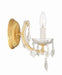 Crystorama - 4471-GD-CL-MWP - One Light Wall Sconce - Maria Theresa - Gold