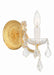 Crystorama - 4471-GD-CL-MWP - One Light Wall Sconce - Maria Theresa - Gold