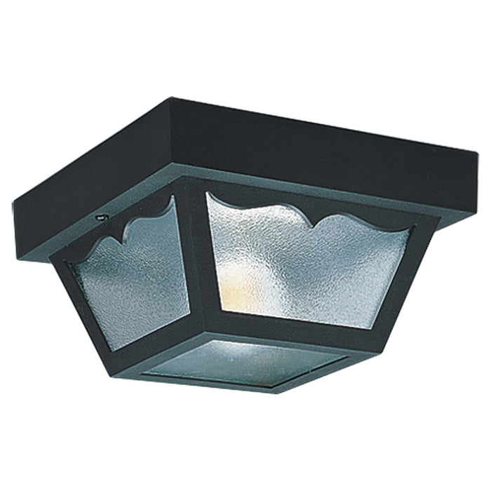 Generation Lighting. - 7569-32 - Two Light Outdoor Flush Mount - Outdoor Ceiling - Black