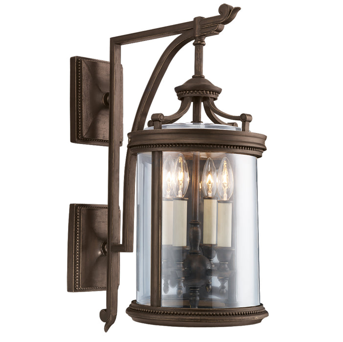 Fine Art - 538581ST - Four Light Outdoor Wall Mount - Louvre - Bronze