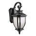 Kichler - 9040BK - One Light Outdoor Wall Mount - Salisbury - Black