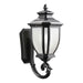 Kichler - 9041BK - One Light Outdoor Wall Mount - Salisbury - Black