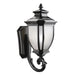 Kichler - 9043BK - One Light Outdoor Wall Mount - Salisbury - Black