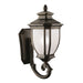 Kichler - 9043RZ - One Light Outdoor Wall Mount - Salisbury - Rubbed Bronze