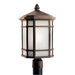 Kichler - 9902PR - One Light Outdoor Post Mount - Cameron - Prairie Rock