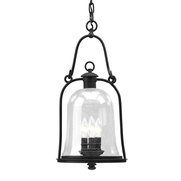 Troy Lighting - F9467-TBK - Three Light Hanging Lantern - Owings Mill - Textured Black