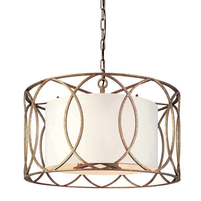 Troy Lighting - F1285-SG - Five Light Chandelier - Sausalito - Silver Gold