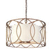 Troy Lighting - F1285-SG - Five Light Chandelier - Sausalito - Silver Gold