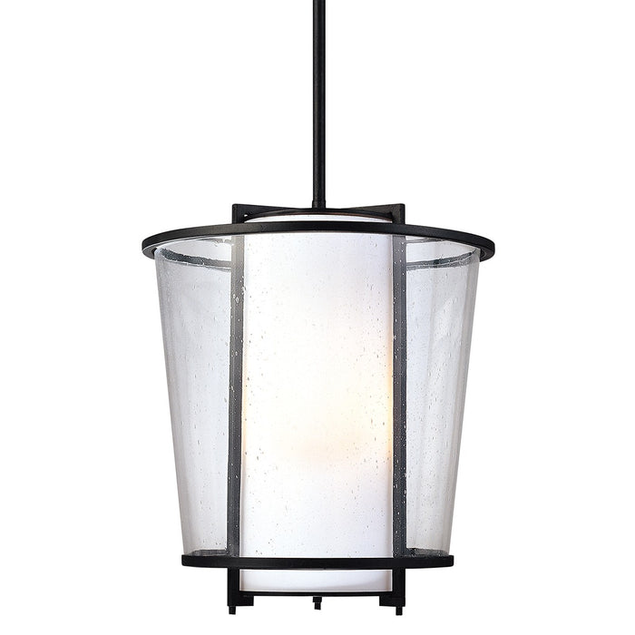 Troy Lighting - F1358-TBK - Three Light Pendant - Bennington - Textured Black