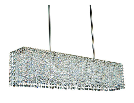 Framburg - 2048 PS - Four Light Island Chandelier - Princessa - Polished Silver