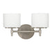 Hudson Valley - 8902-SN - Two Light Bath Bracket - Trinity - Satin Nickel