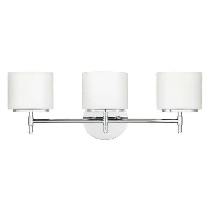 Hudson Valley - 8903-PC - Three Light Bath Bracket - Trinity - Polished Chrome