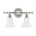 Hudson Valley - 4502-PN - Two Light Bath Bracket - Weston - Polished Nickel