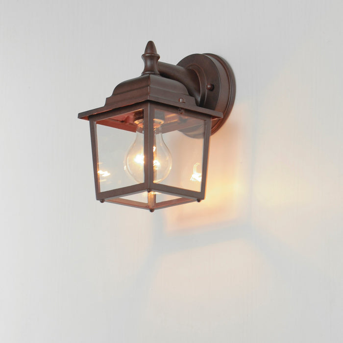 Maxim - 1025EB - One Light Outdoor Wall Lantern - Builder Cast - Empire Bronze