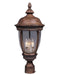 Maxim - 3461CDSE - Three Light Outdoor Pole/Post Lantern - Knob Hill DC - Sienna