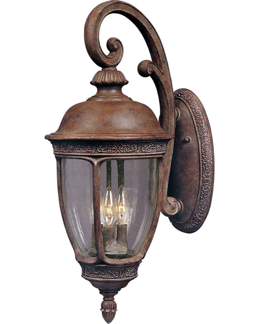 Maxim - 3464CDSE - Three Light Outdoor Wall Lantern - Knob Hill DC - Sienna