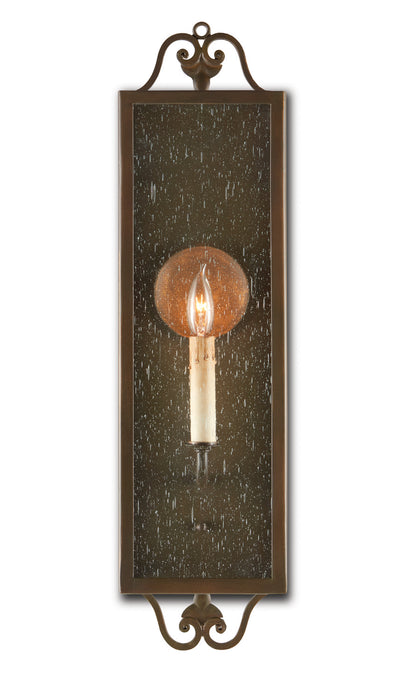 Currey and Company - 5030 - One Light Wall Sconce - Wolverton - Bronze Verdigris