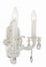 Crystorama - 5022-AW-CL-MWP - Two Light Wall Sconce - Paris Market - Antique White