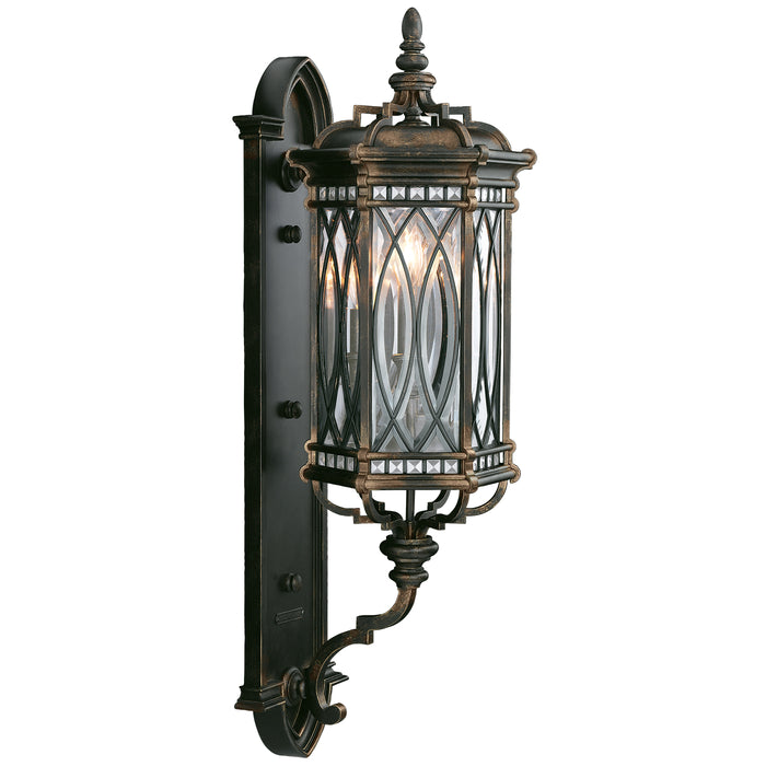 Fine Art - 612281ST - Three Light Outdoor Wall Mount - Warwickshire - Black