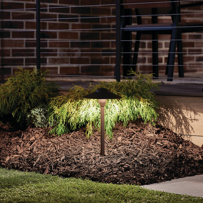 Kichler - 15410AZT - LED Path & Spread - Textured Architectural Bronze