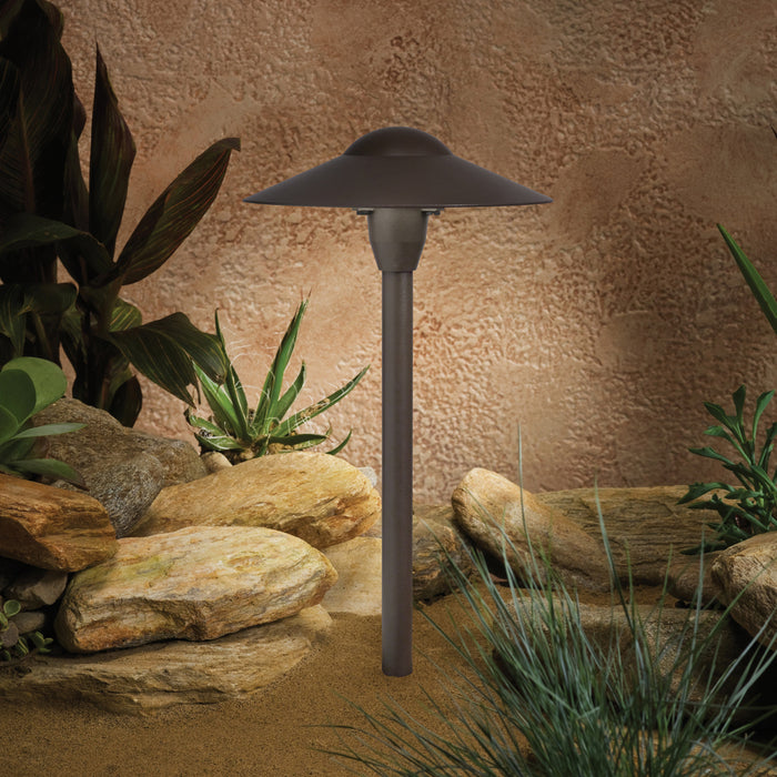 Kichler - 15410AZT - LED Path & Spread - Textured Architectural Bronze