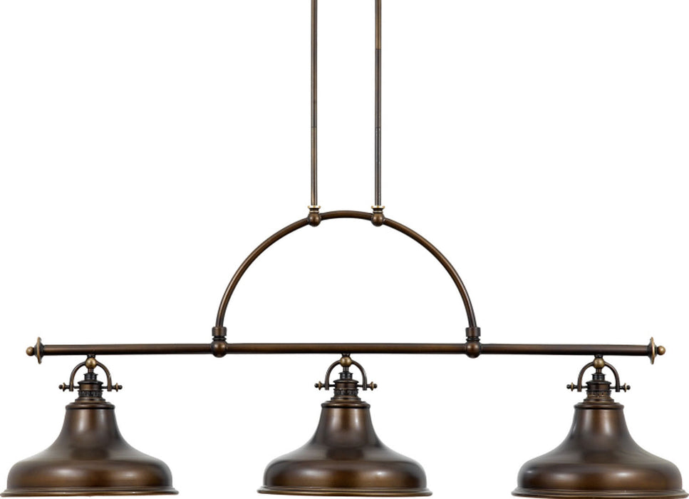 Quoizel - ER353PN - Three Light Island Chandelier - Emery - Palladian Bronze