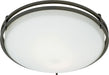 Quoizel - OZ1613IN - Two Light Flush Mount - Ozark - Iron Gate