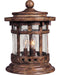 Maxim - 40032CDSE - Three Light Outdoor Deck Lantern - Santa Barbara VX - Sienna