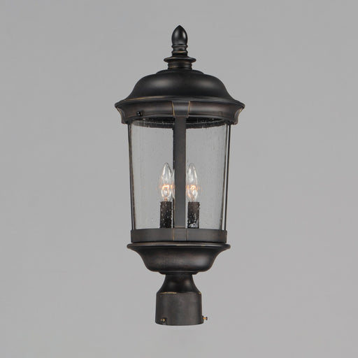 Maxim - 40091CDBZ - Three Light Outdoor Pole/Post Lantern - Dover VX - Bronze