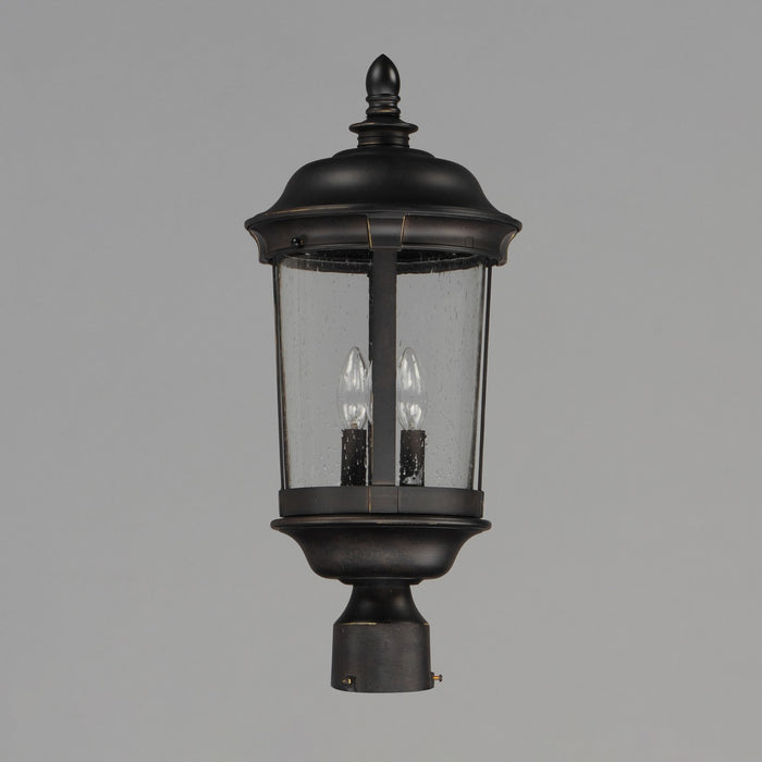 Maxim - 40091CDBZ - Three Light Outdoor Pole/Post Lantern - Dover VX - Bronze