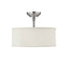 Capital Lighting - 3923MN-480 - Three Light Semi-Flush Mount - Loft - Matte Nickel