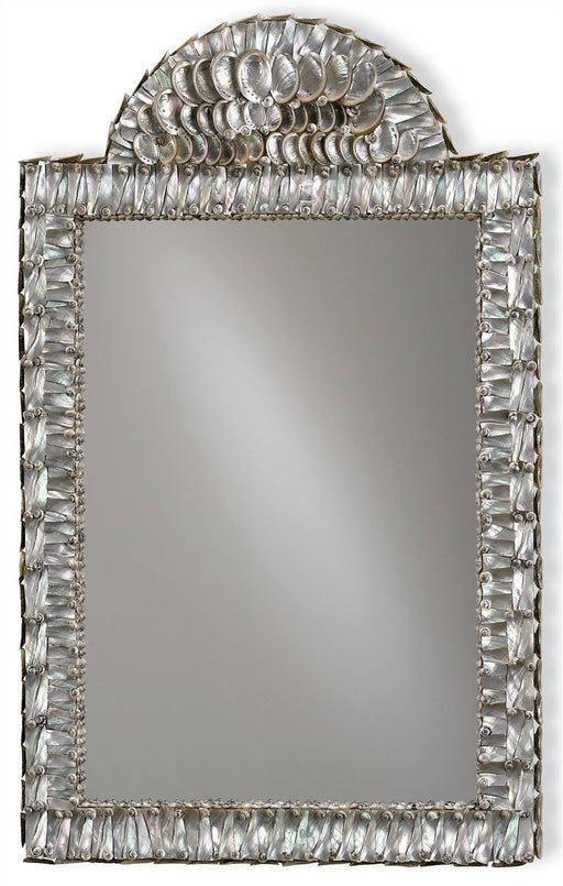 Currey and Company - 1325 - Mirror - Abalone - Natural/Mirror