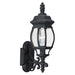 Generation Lighting. - 88200-12 - One Light Outdoor Wall Lantern - Wynfield - Black