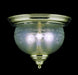 Framburg - 7923 PB - Three Light Flush / Semi-Flush Mount - Chancery - Polished Brass