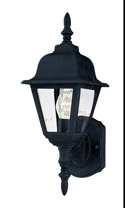 Maxim - 3005CLBK - One Light Outdoor Wall Lantern - Builder Cast - Black