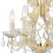 Crystorama - 4474-GD-CL-MWP - Four Light Mini Chandelier - Maria Theresa - Gold