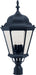 Maxim - 1007BK - Three Light Outdoor Pole/Post Lantern - Westlake - Black