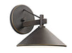 Kichler - 49059OZ - One Light Outdoor Wall Mount - Ripley - Olde Bronze