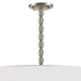 Crystorama - 9507-SN - Five Light Chandelier - Luxo - Satin Nickel